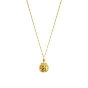 Yellow Gold Blackberry Charm
