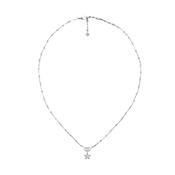 GG Flora 18k White Gold Diamond Necklace image