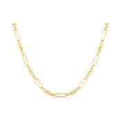 9k Yellow Gold Fretter and Knot Chain image