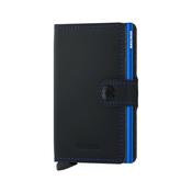 Miniwallet Matte Black &amp; Blue