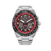Red Arrows Limited Edition Skyhawk A.T 46mm, Black Dial, Stainless Steel, Eco-Drive Watch