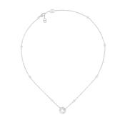 Icon 18k White Gold Heart Necklace image