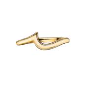 Entwined Petal10 18k Yellow Gold Wedding &amp; Eternity Ring image