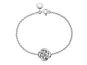 Entwined Petal Flower Bracelet