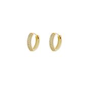 Dana Gold Plated Hoop Earrings image