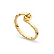 GG Running 18k Yellow Gold Ring Size 13