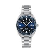 DS-2 Turning Bezel 42mm Navy Dial Stainless Steel Watch