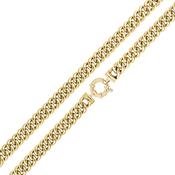 9k Yellow Gold Curb Chain Bracelet