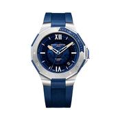 Riviera 10716 42mm Blue Dial Automatic Blue Rubber Strap Watch