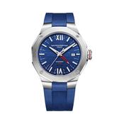 Riviera 10659 42mm Blue Dial Automatic Blue Silicone Strap Watch