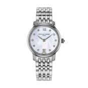 Classics Slimline 30mm, Mother of Pearl Dial, Quartz Movement, Stainless Steel Watch