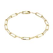 Link To Love 18k Yellow Gold Chain Bracelet