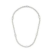 Interlocking G logo Sterling Silver Necklace image