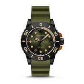 Aqua 46mm, Khaki Dial, Quartz Movement, PVD on Stainless Steel Case, Khaki Rubber Strap Watch image