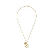 Talisman Clover Yellow Gold Plated Necklace image