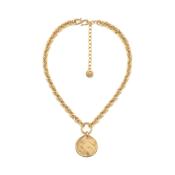 Talisman Medal Yellow Gold Plated Pendant Necklace image