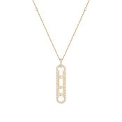 Yellow Gold Move 10th SM Necklace image
