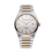 Highlife COSC 41mm, Silver Dial, Automatic Movement, Stainless Steel &amp; Rose Gold PVD Watch