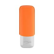 Leather Two Cigar Case - Orange