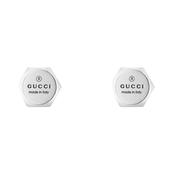 Trademark Sterling Silver Hexagonal Studd Earrings