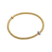 18k Gold Flex'It Bracelet with Diamonds - Prima Collection