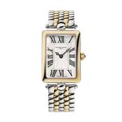 Classics Art Deco Carree 21mm, Mother of Pearl Dial, Quartz Movement, Stainless Steel &amp; Yellow Gold PVD Watch image