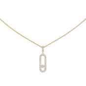 18k Yellow Gold Move Uno Pavé image