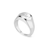 Trademark Sterling Silver Signet Ring Size 20