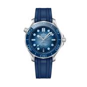 Seamaster Diver 300M Automatic 42mm Blue Dial Rubber Bracelet