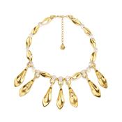 Foliage Plastron Necklace image