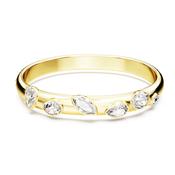 Gold Plated Crystal Dextera Bangle Bracelet
