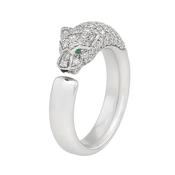 Vintage Cartier Panthere 18k White Gold Ring image