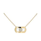 18k Yellow Gold So Move Diamond Necklace image