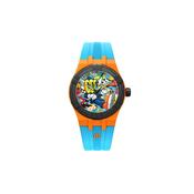 Aikon Tide Benzilla Special Edition 40mm, Benzilla "Loook" Designed Dial, Quartz Movement, 100% Tide Ocean-Bound Upcycled Plastic Case, Light Blue Rubber Strap Watch
