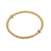 18K Yellow Gold Diamonds Eka Bracelet
