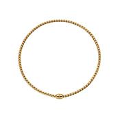 18k Gold Flex'It Necklace with Ornamental Clasp - Eka Collection image