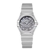 Constellation 28mm Lavender w/ Diamonds Stainless Steel Bracelet Watch