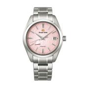 Pink Snowflake Spring Drive 20th Anniversary Limited Edition Heritage Collection 41mm Pink Dial Titanium Watch