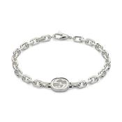 Interlocking Sterling Silver Bracelet