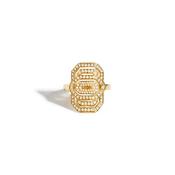 Mini My Way 18K Yellow Gold 102 Diamonds Ring