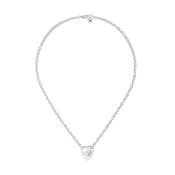 Trademark Sterling Silver Heart Motif Necklace