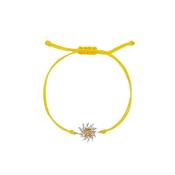 9k Yellow Gold Bracelet Fil Soleil Jaune 2 Ors Bracelet