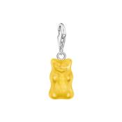 Yellow Haribo Gummy Bear Sterling Silver Charm