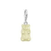 Light Yellow Haribo Gummy Bear Sterling Silver Charm