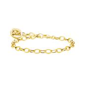 Haribo Logo Gold Plated Charm Carrier Bracelet 17cm