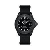 DS Action Diver 43mm Powermatic 80 43mm Black Dial Automatic Textile Strap Watch