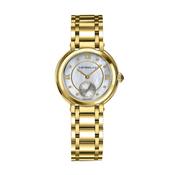Galet Petite Seconde 31.5mm, Mother of Pearl Dial, Quartz Movement, Stainless Steel &amp; Gold PVD Watch image