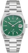 Super Seville, 38mm, Silver-Tone Stainless Steel, Green Dial, Quartz image