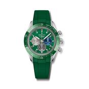 CHRONOMASTER SPORT 41mm Green Dial Automatic Rubber Strap Watch