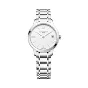 Classima 10335 31mm White Dial Quartz Stainless Steel Bracelet Watch